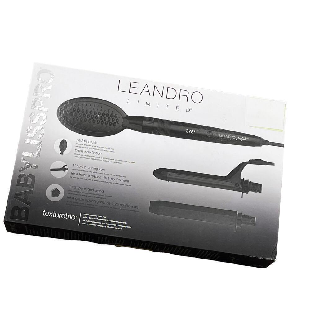 BaByliss PRO Leandro Limited Crimcurl Texture Trio Interchangeable Multi-Iron